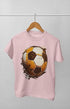 Men’s Round Neck Half Sleeve Soccer - S / Light Pink